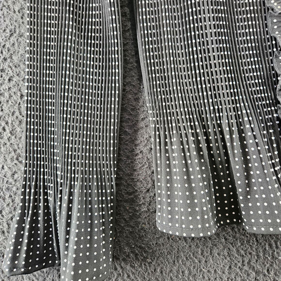 Fred David Womens Button Up Multi-Color Size XL Polyester Blend Stretch - Picture 11 of 12